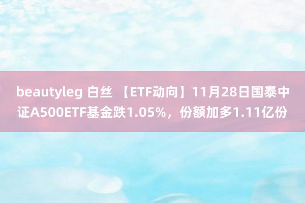 beautyleg 白丝 【ETF动向】11月28日国泰中证A500ETF基金跌1.05%，份额加多1.11亿份